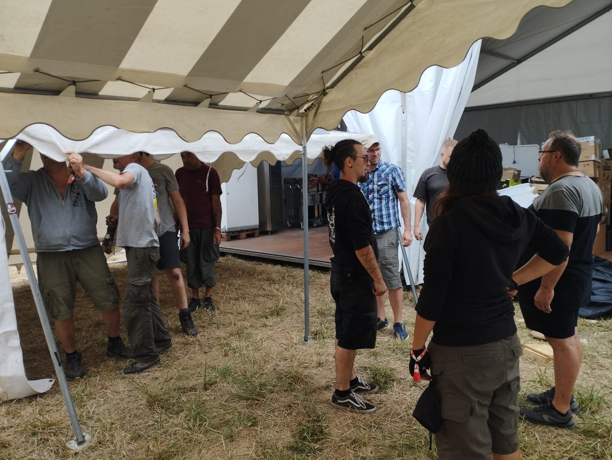 Le bar de la guinguette